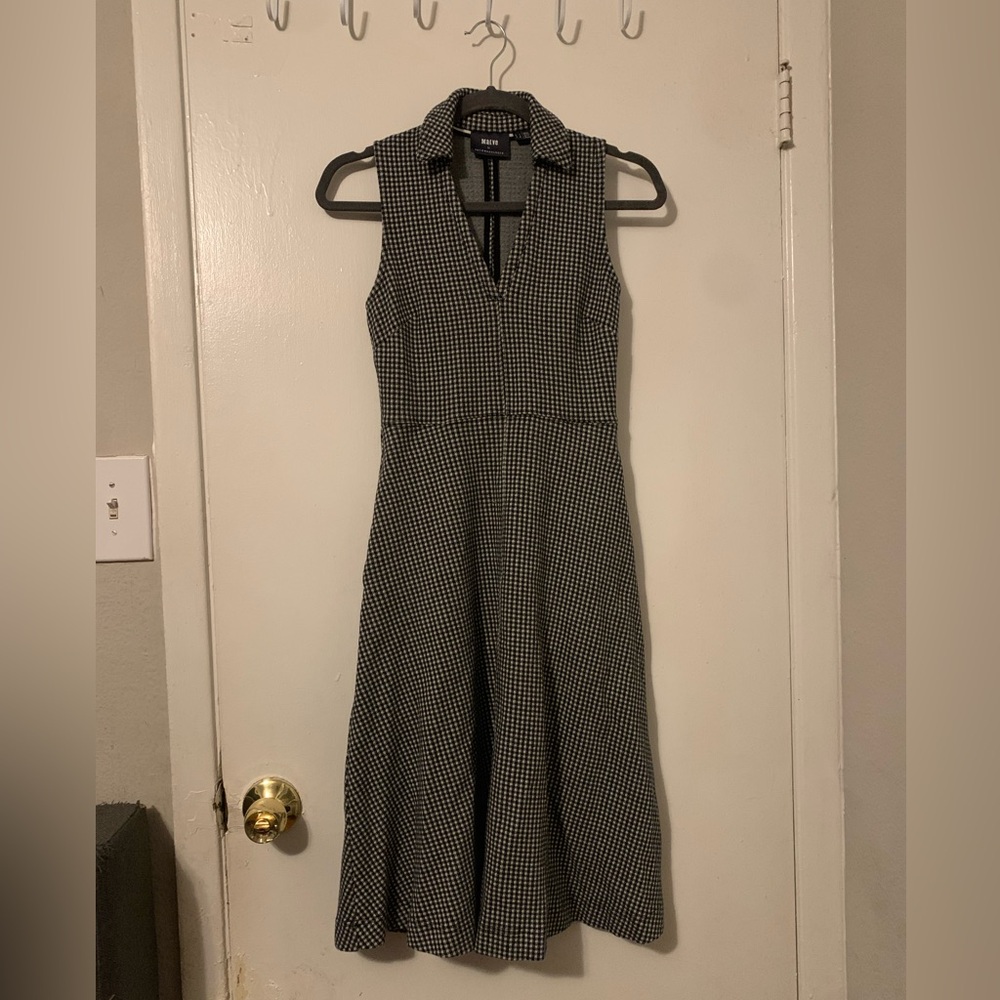 Maeve by Anthropologie Collared Swing Skirt Dress